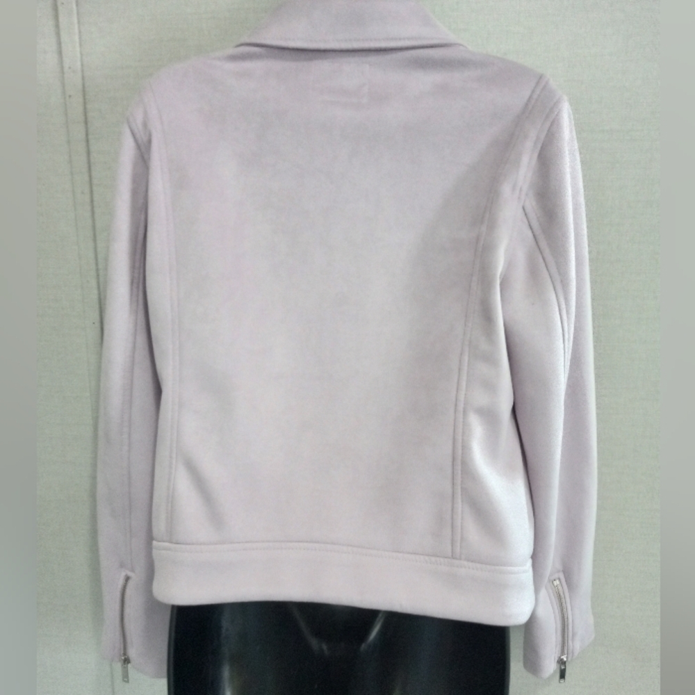 Old Navy Jacket Medium Zip-Up Basic Lavender Jack… - image 6